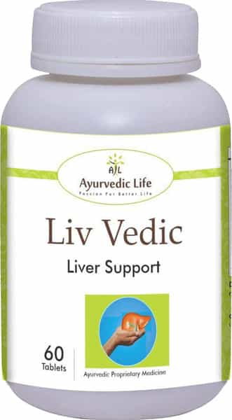 Al-Ayurvedic Life Liv Vedic - 60 Tablets Pack Of 2