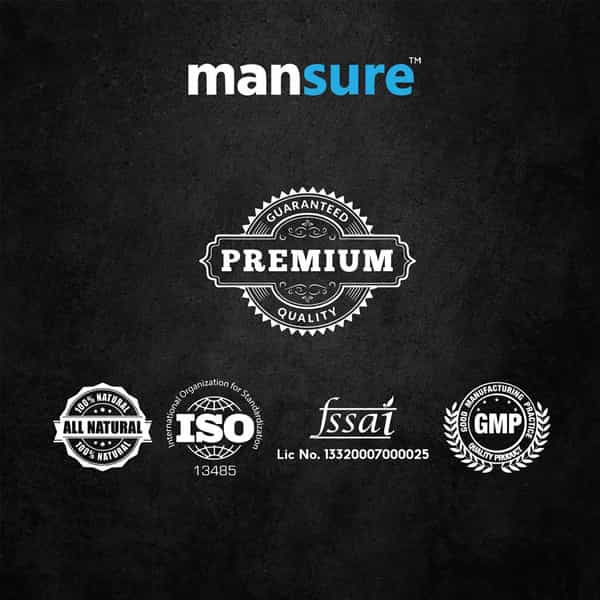 Mansure Ayurvedic Male Health Supplement - 1 Box (100 Capsules)