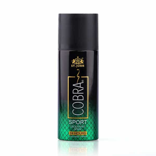 St.john Cobra Sport Body Spray Limited Edition Deodorant For Men 150Ml