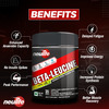 Neulife Beta-Leucine Powder Keto Bcaa Supplement With 4X Leucine & Beta Alanine 400G (Orange-Mango)
