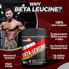 Neulife Beta-Leucine Powder Keto Bcaa Supplement With 4X Leucine & Beta Alanine 400G (Orange-Mango)