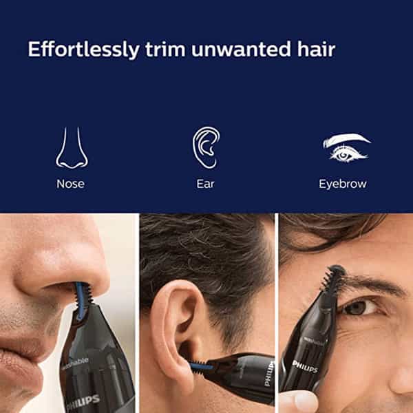 Philips Nose Trimmer Nt3650/16 Pouch (Gray)