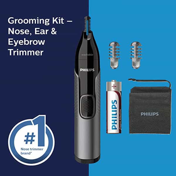 Philips Nose Trimmer Nt3650/16 Pouch (Gray)