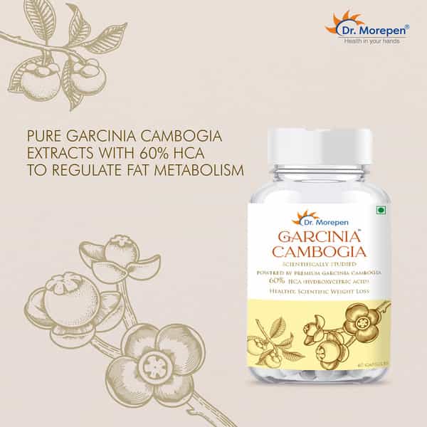 Dr. Morepen Garcinia Cambogia | Weight Loss | Capsules | 60 No's