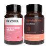 Hk Vitals Biotin 10000 Mcg | 90 Tablets & Multivitamin Women 60 Vegetarian Tablets (Combo)