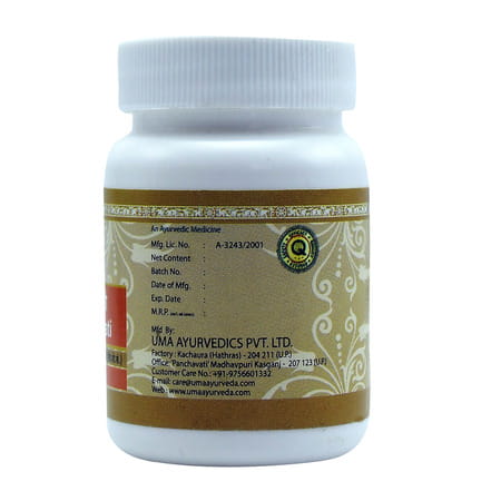Uma Ayurveda Kutajghan Vati Ayurvedic Tablets 80 Tab
