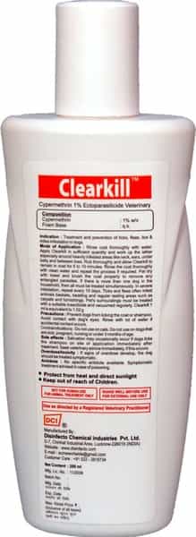 Clearkill Coat Care For Pets Shampoo - 200 Ml
