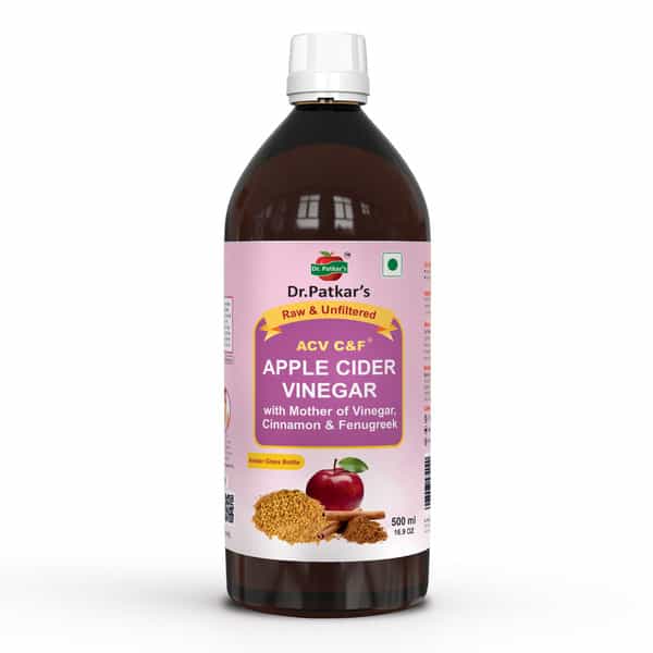 Dr. Patkar's Apple Cider Vinegar With Cinnamon & Fenugreek 1000Ml