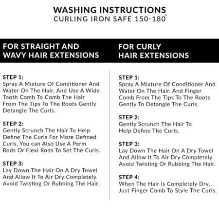 Streak Street Clip-In 24" Straight Dark Brown Side Patches With Copper Highlights (2pcs Set)