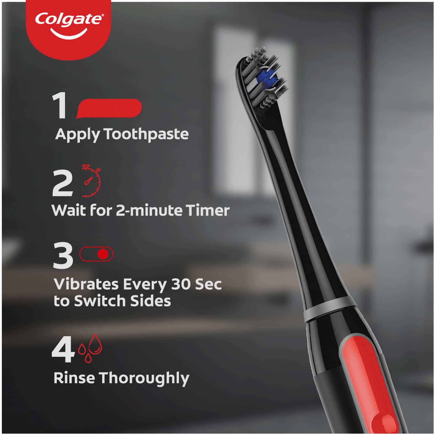Buy COLGATE PROCLINICAL 250R RECHARGEABLE SONIC ELECTRIC TOOTHBRUSH ...