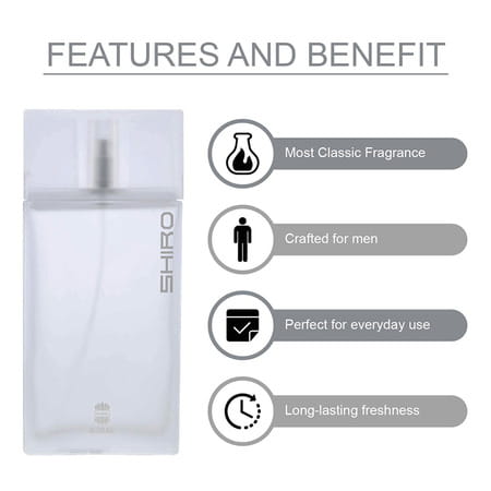 Ajmal Shiro Edp 90ml Perfume For Men And Mizyaan Cp Oil Alcohol-Free Attar 14ml For Unisex