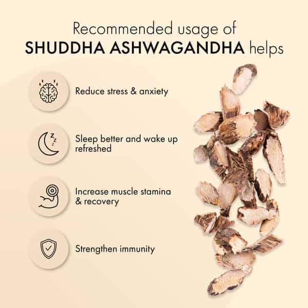 Dr. Vaidya's Shuddha Ashwagandha Tablet 60S P1