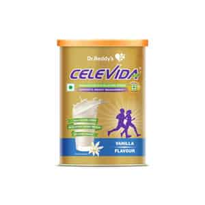 Celevida For Diabetes Management- Nutrition Health Drink Vanilla Flavour 400g | No Added Sugar
