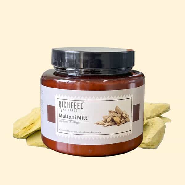 Richfeel Multani Mitti Clarifying Mud Pack 500 G