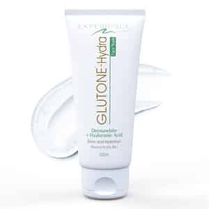 Glutone-hydra Face Wash 1% Hyaluronic Acid & Dermawhite Cleanser For Dry Skin 100ml