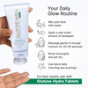 Glutone-Hydra Face Wash 1% Hyaluronic Acid & Dermawhite Cleanser For Dry Skin 100Ml
