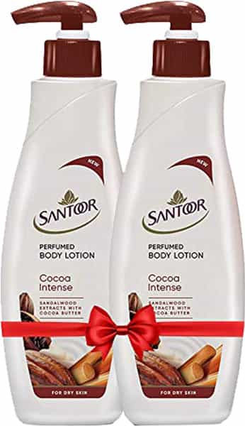 Santoor Cocoa Intense Perfumed Body Lotion (Buy 1 Get 1) - 250 Ml Each