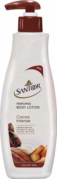 Santoor Cocoa Intense Perfumed Body Lotion (Buy 1 Get 1) - 250 Ml Each