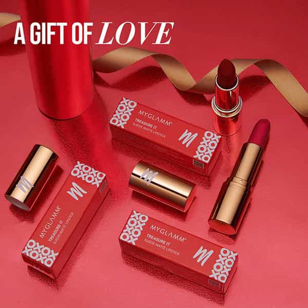 Myglamm Treasure It Suede Matte Lipstick-Cuddle Buddy