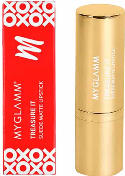 Myglamm Treasure It Suede Matte Lipstick-Cuddle Buddy