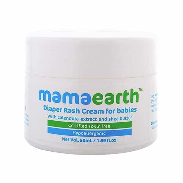 Mamaearth Diaper Rash Cream For Babies (0-5 Yrs) - 50Ml