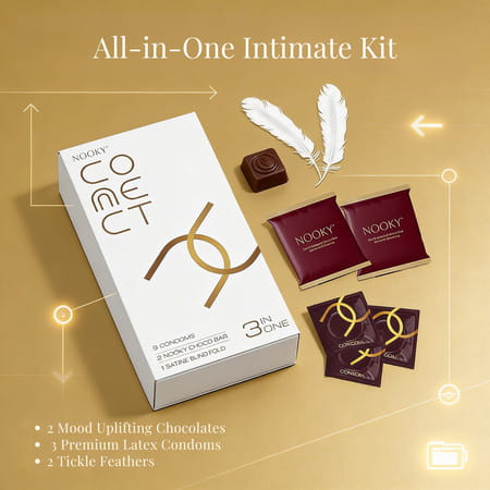 Nooky Connect White- The Complete Experience Box