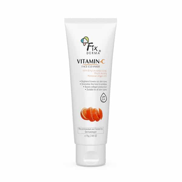 Fixderma Vitamin C Face Cleanser With Ascorbic Acid - 75G