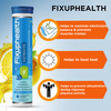 Fixuphealth Electrolytes Vit C Effervescent Lemon( Pack Of 3) 20 Tablets Each