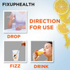 Fixuphealth Electrolytes Vit C Effervescent Lemon( Pack Of 3) 20 Tablets Each