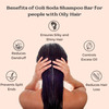 Goli Soda All Natural Probiotics Shampoo Bar For Oily Hair - 90 G