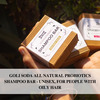 Goli Soda All Natural Probiotics Shampoo Bar For Oily Hair - 90 G