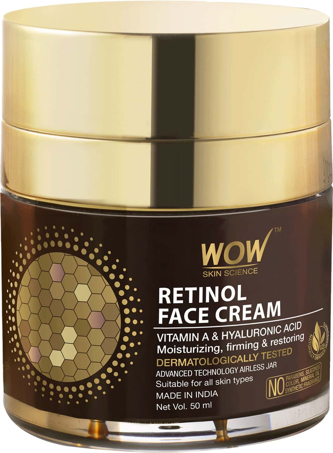Wow Skin Science Retinol Face Cream - 50 Ml