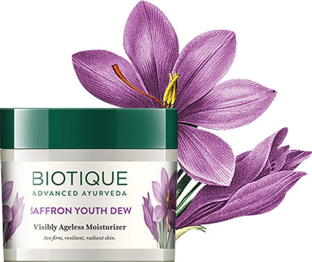Biotique Bio Saffron Dew Youthful Nourishing Day Cream 50 Gm