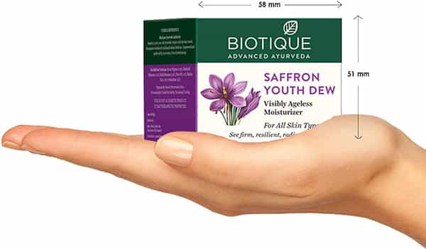 Biotique Bio Saffron Dew Youthful Nourishing Day Cream 50 Gm