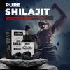 Jeena Sikho Pure Shilajit For Strength | Ayurvedic Power | Stamina Builder | 60 Capsules
