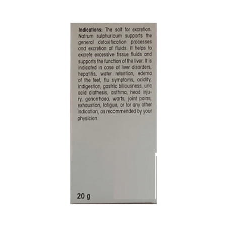 Dr. Reckeweg Natrum Sulphuricum 12x 20g ( Pack Of 2)