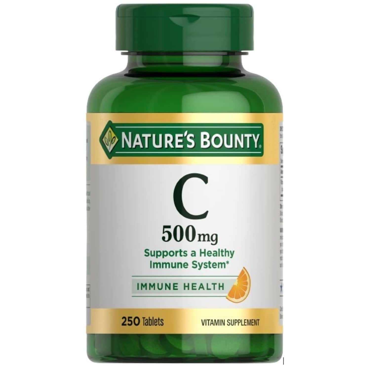 Nature's Bounty Vitamin C| Supports A Healthy Immune System| Vitamin Supplement| 500mg | 250 Tablets