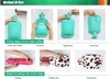 Easycare Hot Water Bag Supper Deluxe - Strong & Leak Free (Capacity 2 Liters) Eco Friendly (Red)