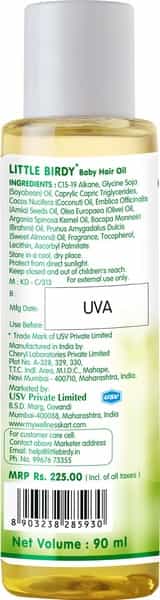 Little Birdy Baby Hair Oil - 90Ml