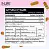 Inlife Silymarin Oil Capsules 200mg | Turmeric & Piperine | Milk Thistle Extract | Unisex | Veg 60n