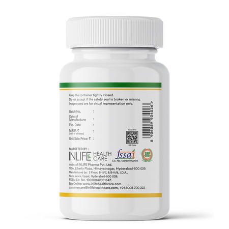 Inlife Silymarin Oil Capsules 200mg | Turmeric & Piperine | Milk Thistle Extract | Unisex | Veg 60n