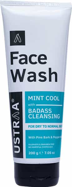 Ustraa Face Wash - For Dry Skin - 200 Gm