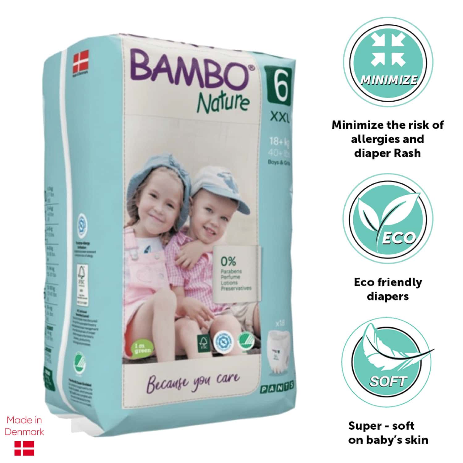 Buy BAMBO NATURE XXL SIZE TRAINING PANTS WITH WETNESS INDICATOR 18