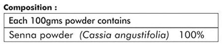 Naturz Ayurveda Senna Powder - 1 Kg Value Pack Of 2