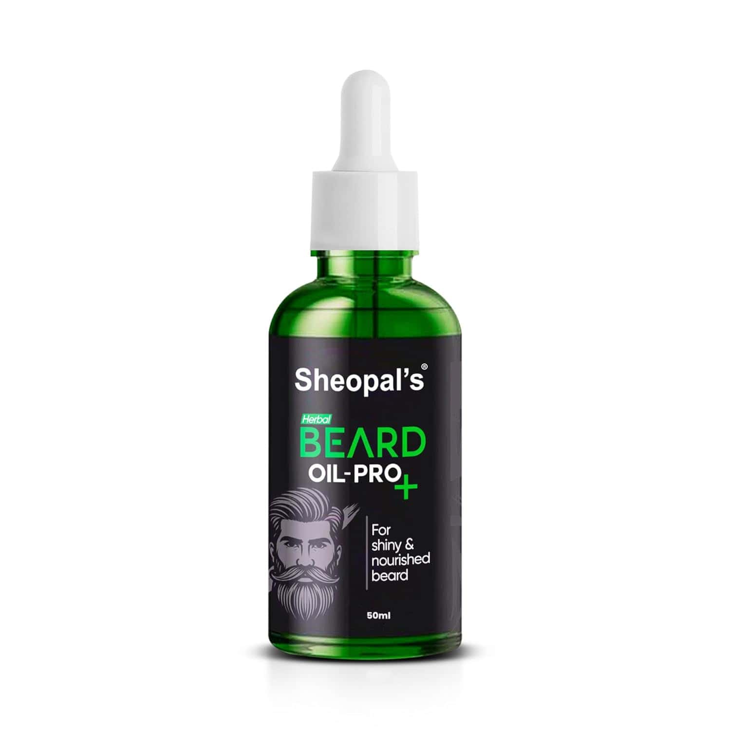 Sheopal's Beard Growth Oil Pro+ | For Uneven & Fast Growth | 50ml | Pack Of 1