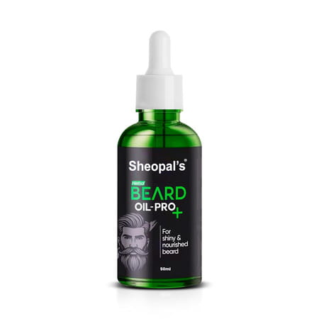 Sheopal'S Beard Growth Oil Pro+ | For Uneven & Fast Growth | 50ml | Pack Of 1