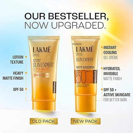 Lakme Sun Expert Ultra Matte Lotion Spf 50 Pa+++ Tube Of 100 Ml