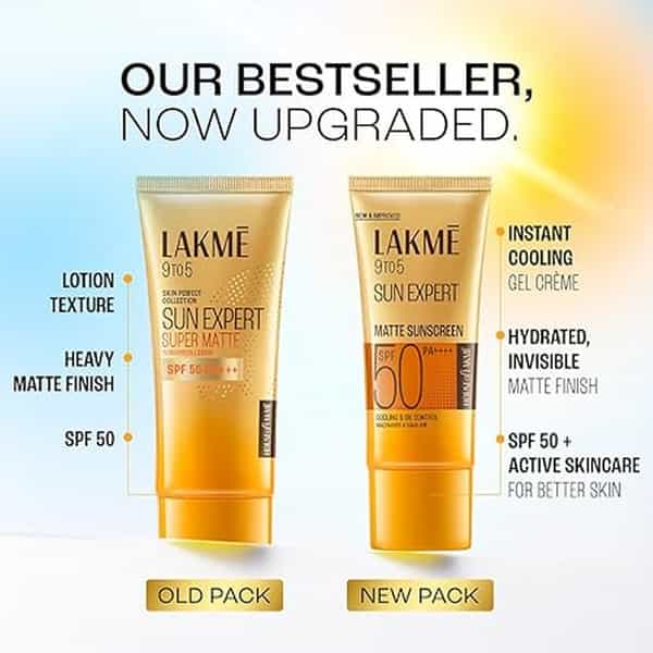 Lakme Sun Expert Ultra Matte Lotion Spf 50 Pa+++ Tube Of 100 Ml