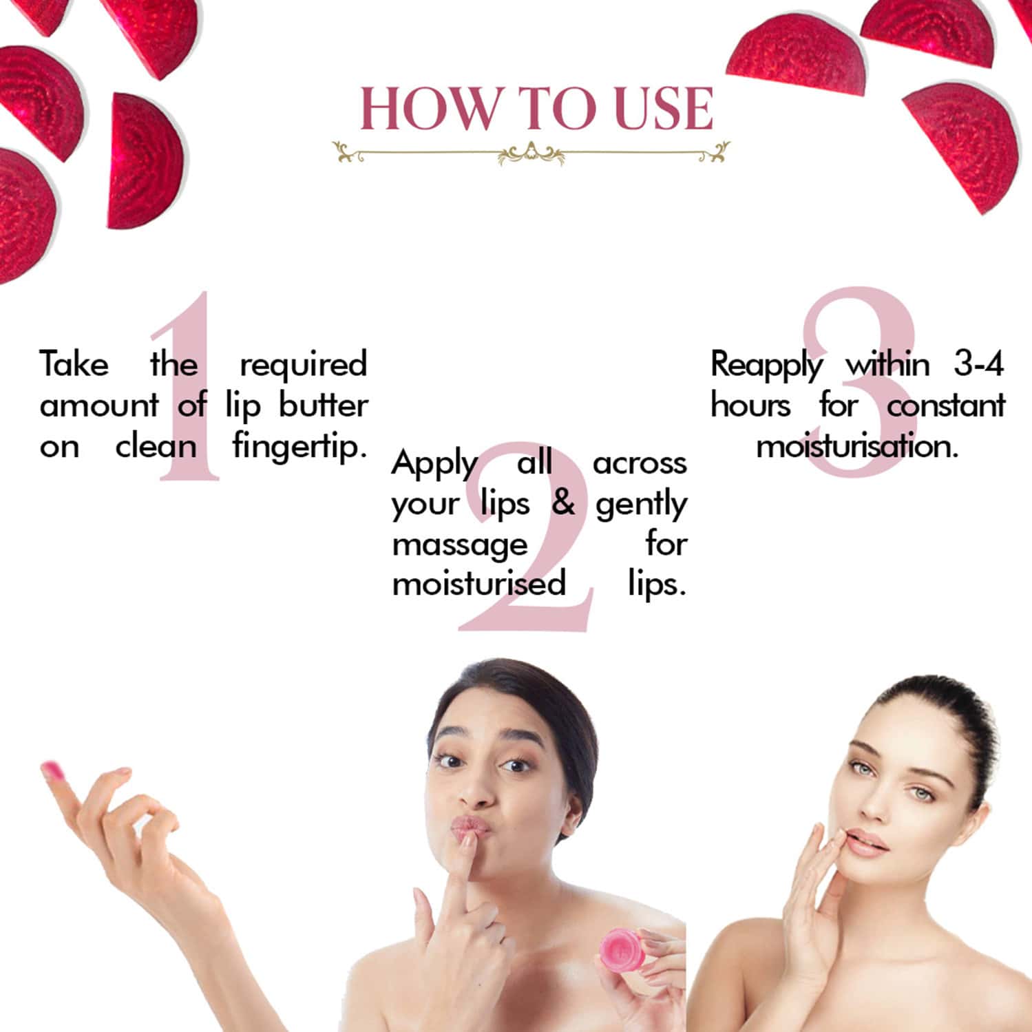 Buy TAC THE AYURVEDA CO. BEETROOT LIP BUTTER 5 GM Online & Get Upto