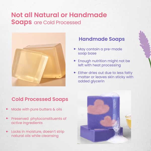 Nat Habit Himalayan Lavender Soap For Glowing Skin Cold Pressed Moisturising Soap (125G)